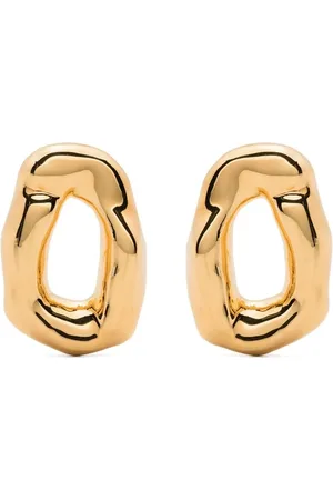 Colville Aretes gruesos con logo grabado