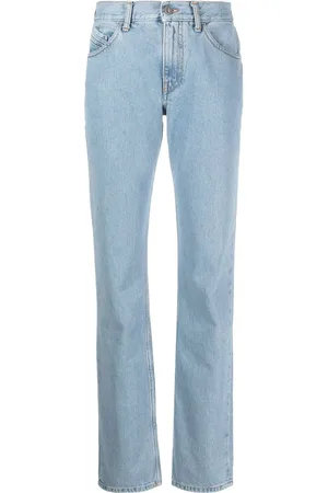 The Attico Jeans slim con tiro alto