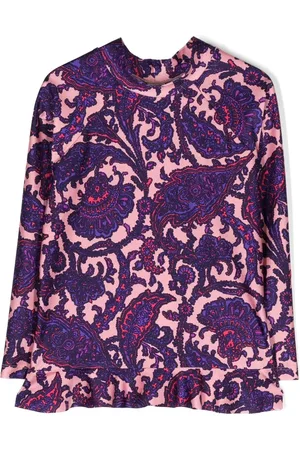 ZIMMERMANN Top con estampado de cachemira