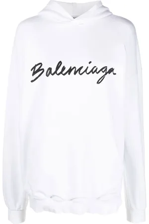 Balenciaga Hoodie con logo estampado