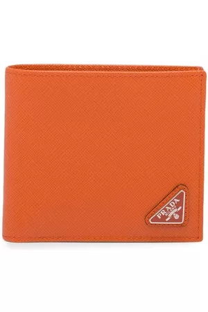 Prada Hombre Carteras y Monederos - Cartera plegable con placa del logo