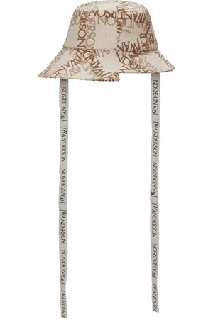J.W.Anderson Gorro de pescador con monograma estampado