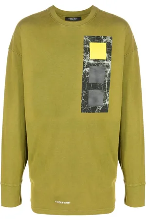 A-cold-wall* Playera Cubist manga larga