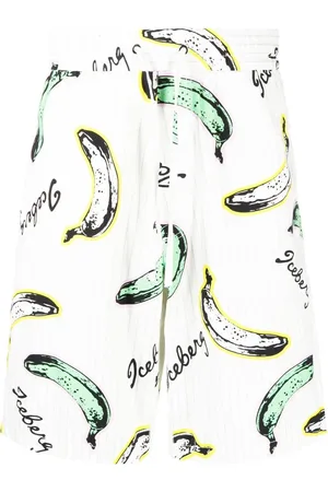 Iceberg Bermudas plátanos estampados
