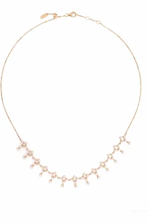 DJULA Gargantilla Lace en oro rosa de 18kt con diamantes
