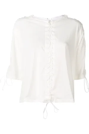 Unravel Project Playera con detalles de cordones