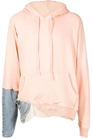 GREG LAUREN Hoodie con diseño de paneles