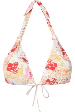 CLUBE BOSSA Bikini con anillla trenzada y estampado floral