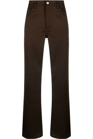 OUR LEGACY Pantalones rectos con tiro alto
