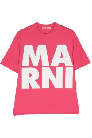 Marni Playera con logo estampado