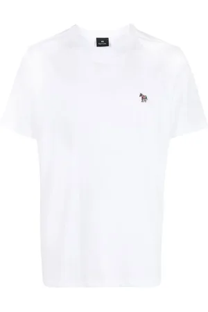 Paul Smith Playera con parche Zebra