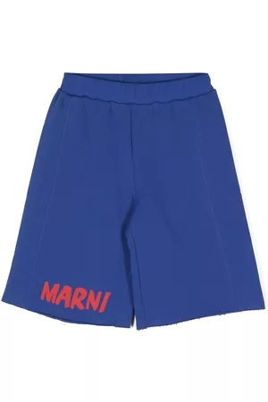 Marni Shorts deportivos con logo estampado