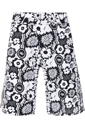 AMIR SLAMA Bermudas con estampado gráfico