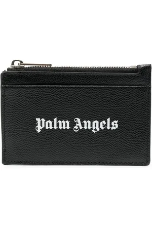 Palm Angels Tarjetero con logo Gothic
