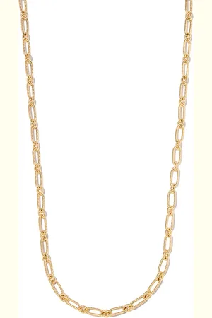 Lauren Rubinski Collar de cadena en oro amarillo de 14kt