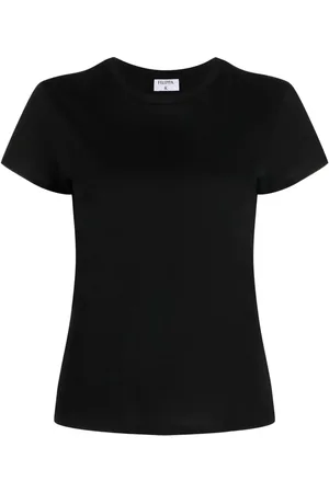 Filippa K Playera manga corta con cuello redondo