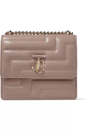 Jimmy Choo Bolsa de hombro capitonada Varenne Avenue Quad