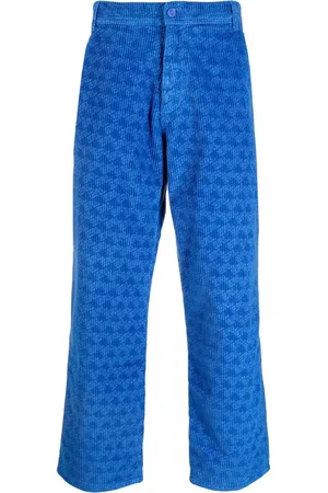 ERL Pantalones con estampado gráfico