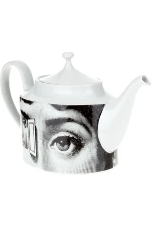FORNASETTI Porcelain tea pot