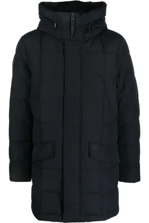 Woolrich Abrigo capitonado con cuello alzado