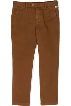 Il gufo Pantalones rectos con parche del logo