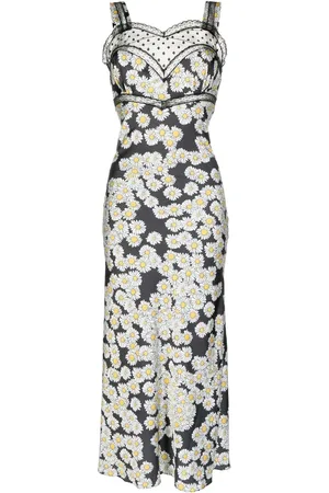 Natasha Zinko Vestido con detalle floral