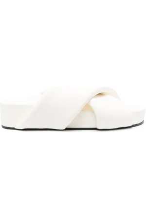 Jil Sander Sandalias con tiras cruzadas