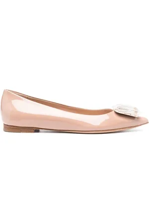 Gianvito Rossi Zapatillas Jaipur con apliques de cristales y tacón de 15mm