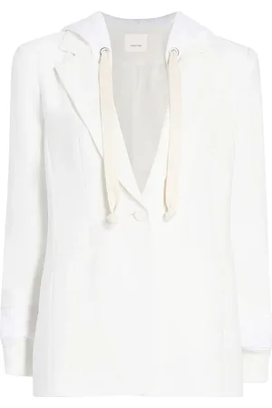 Cinq A Sept Blazer con botones y capucha