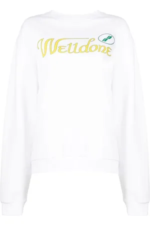We11 Done Hoodie con logo estampado