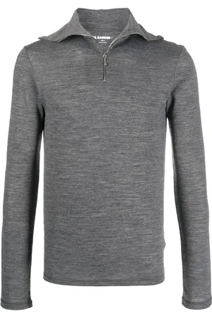 Jil Sander Playera con efecto melange y logo estampado