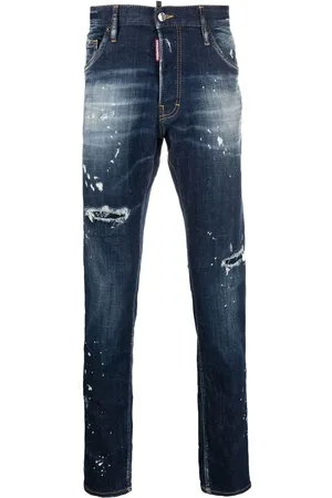 Dsquared2 Jeans rectos con efecto envejecido