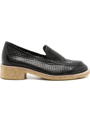Sarah Chofakian Mocasines Ronnie con perforaciones