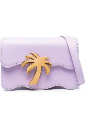 Palm Angels Bolsa de hombro con placa del logo