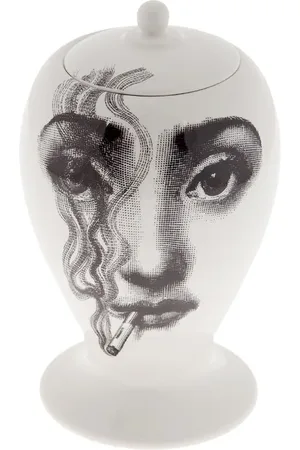 FORNASETTI Il fumo fa male vase