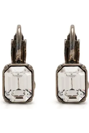 Dsquared2 Aretes de clip Ibra con detalles de cristales