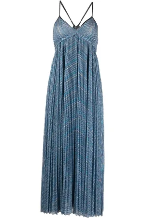 FORTE FORTE Vestido plisado de corte imperio