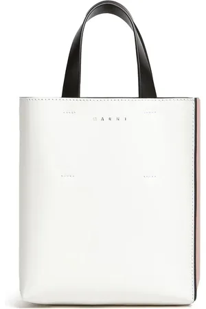 Marni Tote con diseño de dos tonos