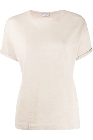 Brunello Cucinelli Top tejido holgado