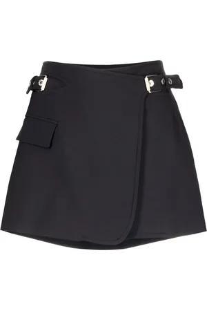DION LEE Falda corta acampanada