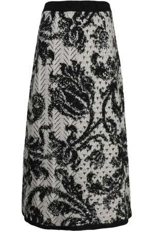 Antonio Marras Falda midi con cintura alta