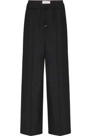 VALENTINO GARAVANI Pantalones con cordones en la pretina