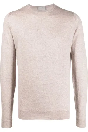 JOHN SMEDLEY Suéter tejido con cuello redondo