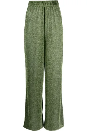 Oseree Pantalones con detalle de lurex