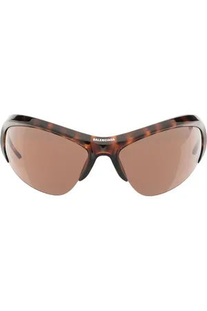 Balenciaga Lentes de sol con logo estampado