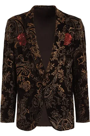 Etro Blazer con botones y lentejuelas