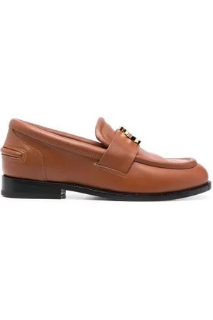 Lanvin Mocasines con placa del logo