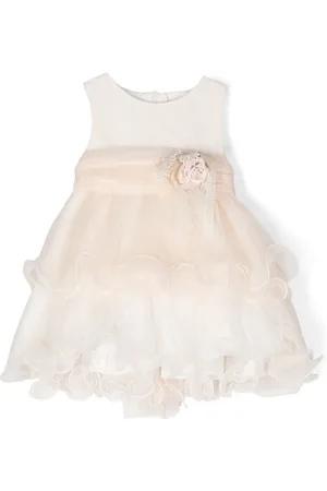 Mimilù Vestido a capas con detalle floral