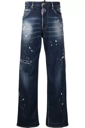 Dsquared2 Jeans rectos con efecto envejecido