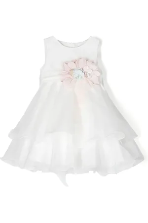 Mimilù Vestido a capas con detalle de ramillete